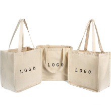 Wholesale Heavy Duty Deluxe Canvas Tote Bags Lot Cheap Customizable Reusable Grocery Shopping Medium Size Boat Craft Tote Bags
